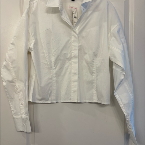 J. Crew Tops - J. Crew White Button-Down Shirt